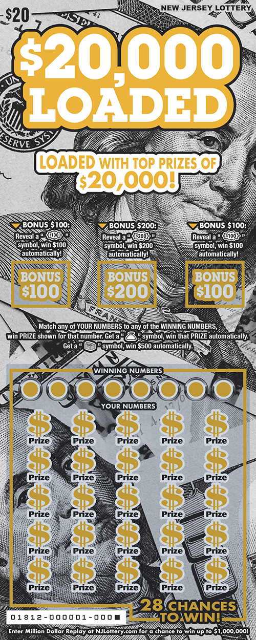 NJ Lottery ScratchOffs