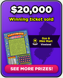 $20,000 Winning Ticket Sold! See more prizes