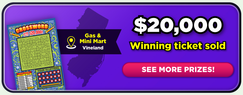 $20,000 Winning Ticket Sold! See more prizes