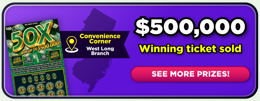 $500,000 Winning Ticket Sold! See more prizes