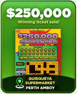 $250,000 Winning Ticket Sold! See more prizes