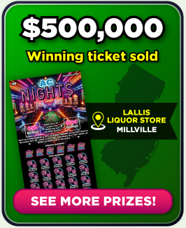 $500,000 Winning Ticket Sold! See more prizes