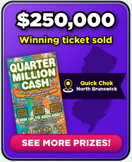 $250,000 Winning Ticket Sold! See more prizes