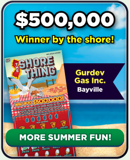 The Shore Thing: $500,000 Winner By the Shore!