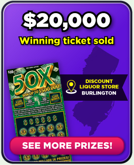 $20,000 Winning Ticket Sold! See more prizes