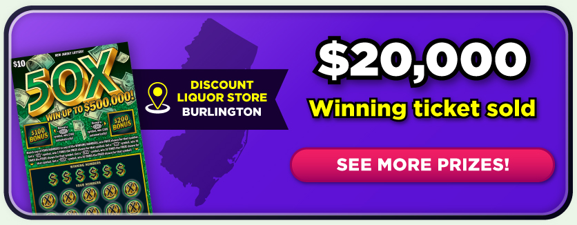 $20,000 Winning Ticket Sold! See more prizes