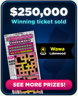 $250,000 Winning Ticket Sold! See more prizes