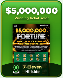 $5,000,000 Winning Ticket Sold! Get Game Details