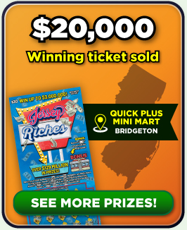 $20,000 Winning Ticket Sold! See more prizes