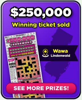 $250,000 Winning Ticket Sold! See more prizes