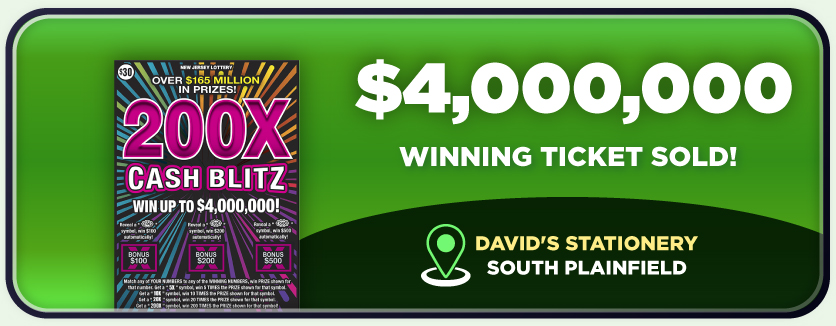$4,000,000 Winning Ticket Sold! See more prizes