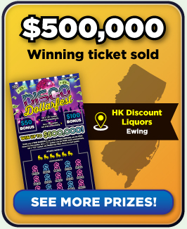$500,000 Winning Ticket Sold! See more prizes