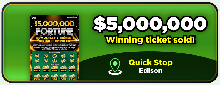 $5,000,000 Winning Ticket Sold! See more prizes
