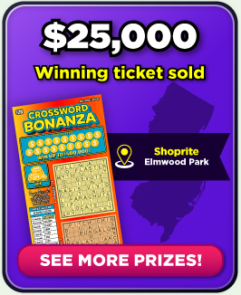 $25,000 Winning Ticket Sold! See more prizes
