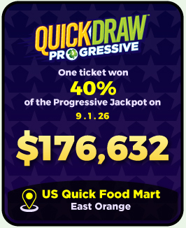 Quick Draw 40% Jackpot Winner!