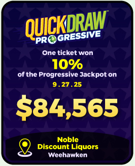 Quick Draw 10% Jackpot Winner!