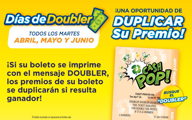 CASH POP Doubler Days