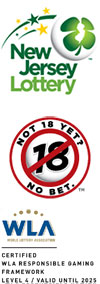 New Jersey Lottery - Not 18, Not bet - WLA Level 4 Certification