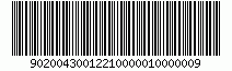 90200430012210000010000009