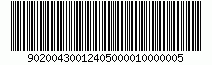 9020043001245000010000005