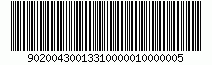 90200430013310000010000005