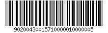 9020043001570000010000005