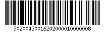 9020043001610100001000000