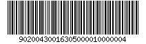 90200430016305000010000004
