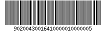 90200430016410000010000005