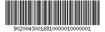 90200430016810000010000001