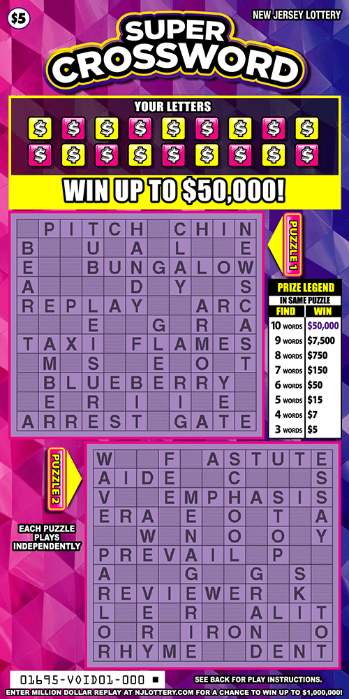 NJ Lottery | 01695