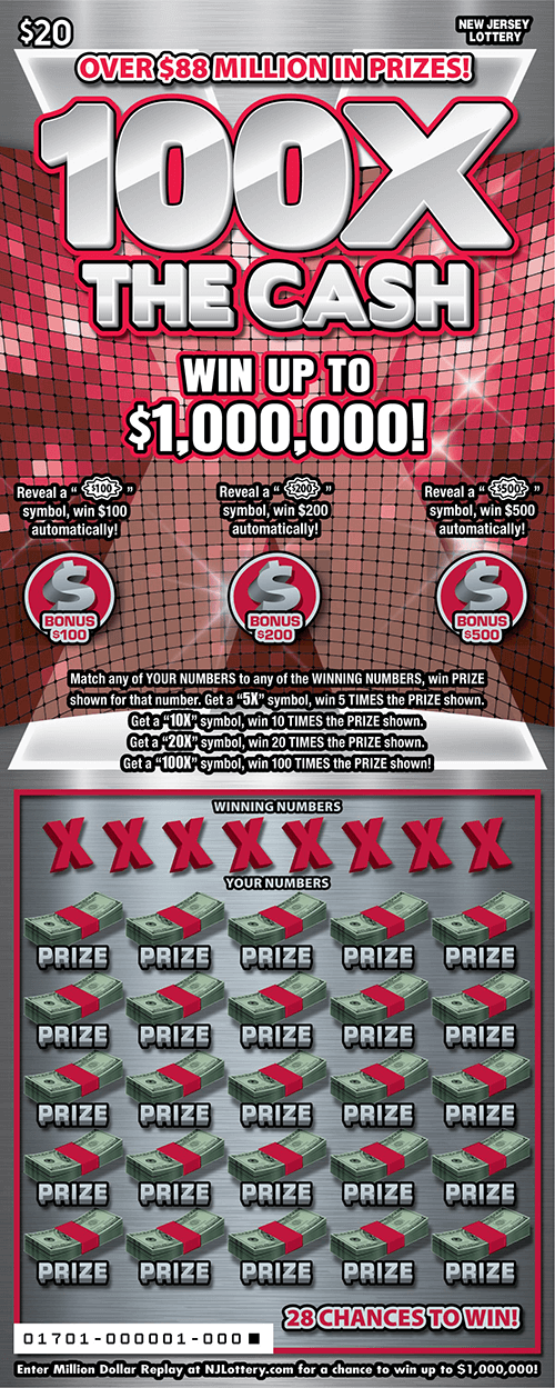 NJ Lottery ScratchOffs
