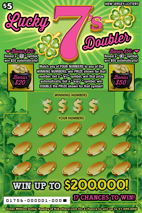 NJ Lottery ScratchOffs