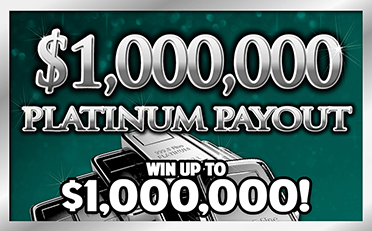 $1,000,000 Platinum Payout ticket