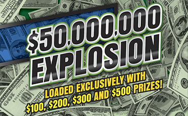 $50,000,000 Explosion ticket