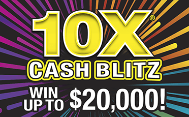 10X Cash Blitz ticket