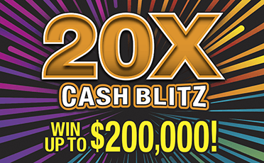 20X Cash Blitz ticket