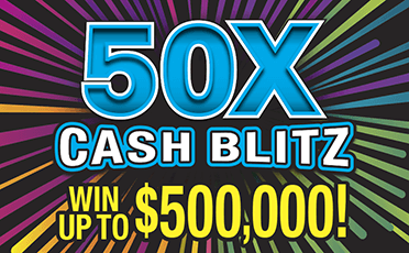 50X Cash Blitz ticket
