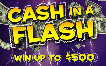 Cash In A Flash ticket