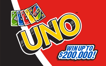 UNO New Jersey scratch-off ticket