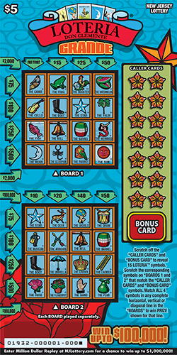 LOTERIA Grande - $ 5