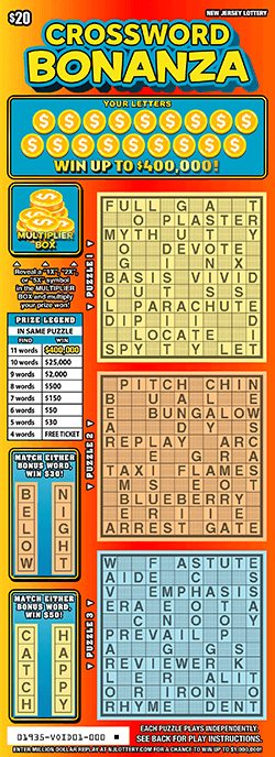 Crossword Bonanza - $ 20