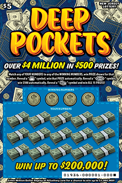 Deep Pockets - $ 5