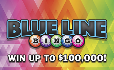 Blue Line Bingo ticket
