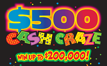 $500 Cash Craze ticket