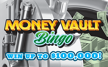 Money Vault Bingo ticket