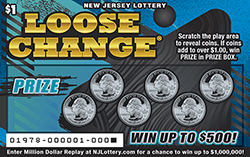 Loose Change - $ 1 scratch-off from New Jersey Lottery