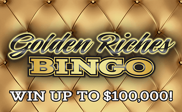 Golden Riches Bingo ticket