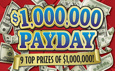 $1,000,000 Payday New Jersey scratch-off ticket