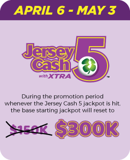 Jersey Cash 5 Seeding